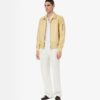 Soft Grain Leather Collar Blouson