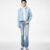 Soft Lamb Suede Overshirt Jacket