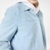 Soft Lamb Suede Overshirt Jacket