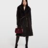 Soft Long Shearling Coat