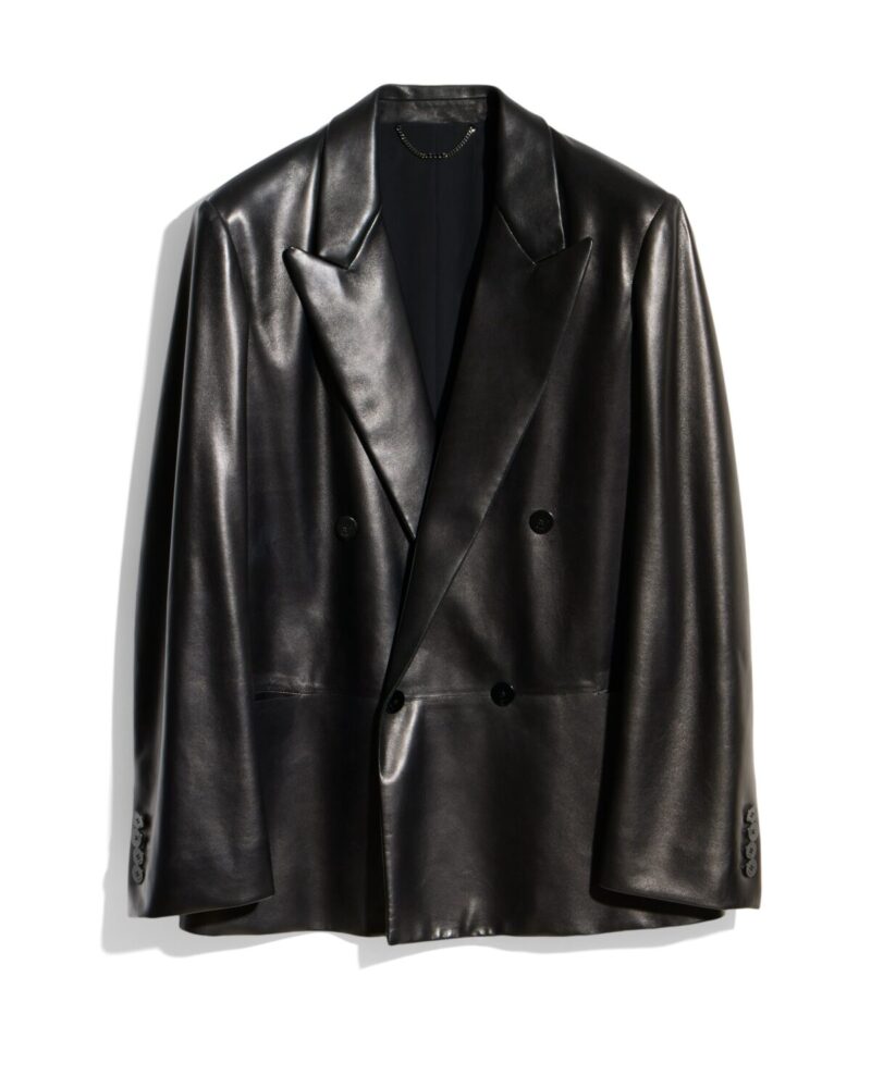 Soft Nappa Double Breasted Jacket