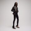 Soft Nappa Leather Bomber Jacket