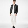 Soft Nappa Plonge Collar Blouson