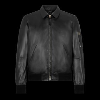 Soft Nappa Plonge Collar Blouson