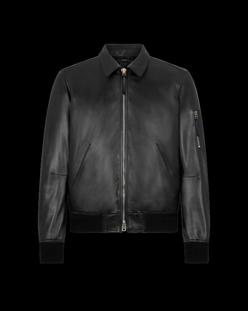 Soft Nappa Plonge Collar Blouson