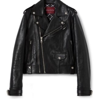 Soft Shiny Leather Jacket