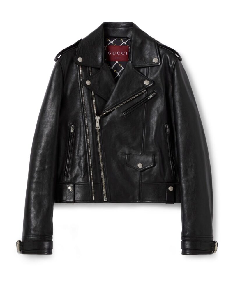 Soft Shiny Leather Jacket