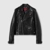Soft Shiny Leather Jacket