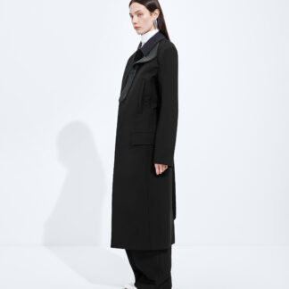 Splittable Wool And Mohair Coat