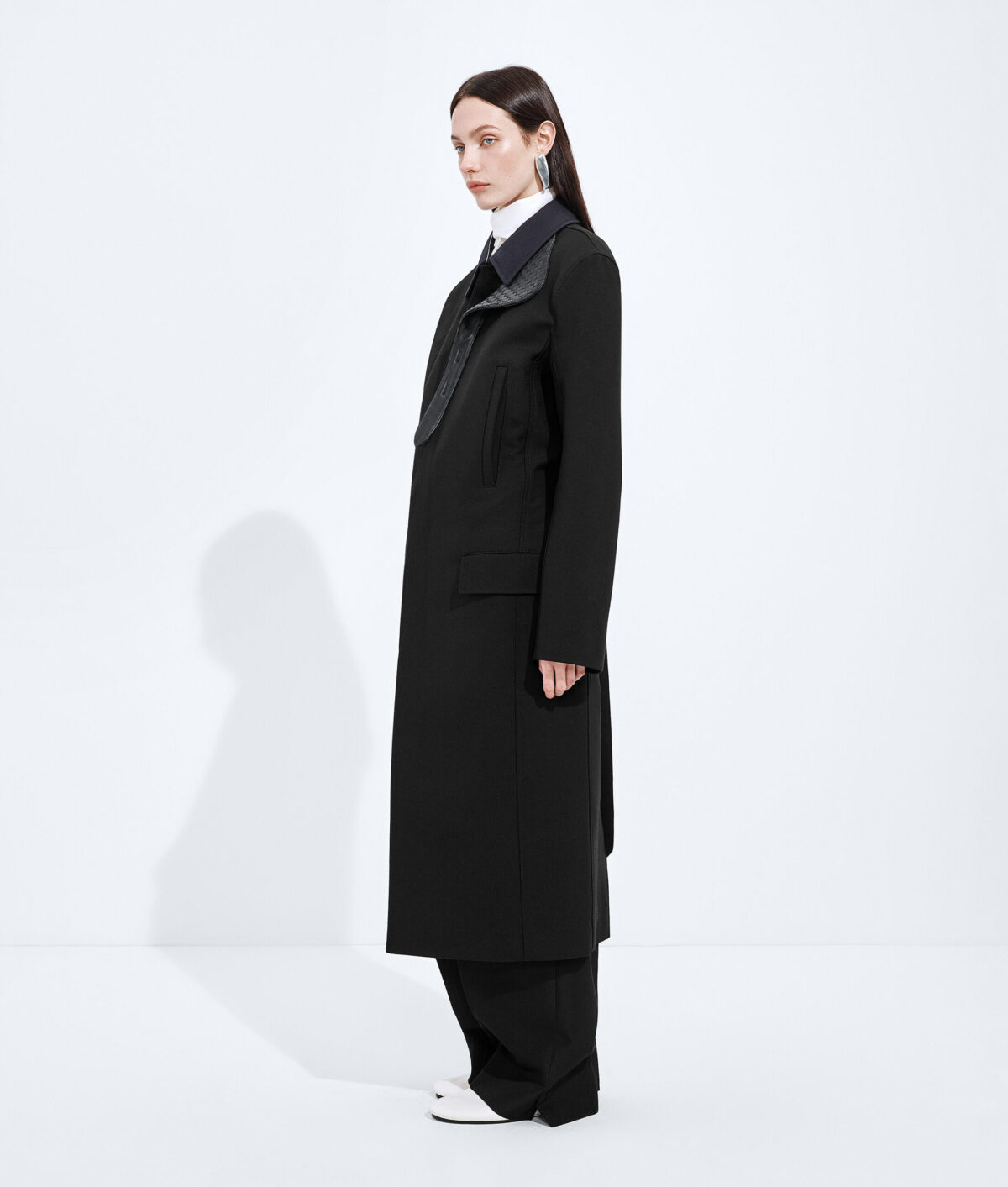 Splittable Wool And Mohair Coat