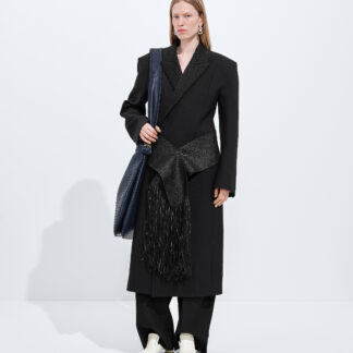 Splittable Wool And Mohair Coat