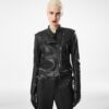 Steam Finished Nappa Racer Jacket