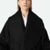 Stretch Wool Long Coat