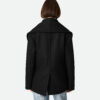 Stretch Wool Short Coat