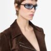 Suede Biker Jacket With T Trim