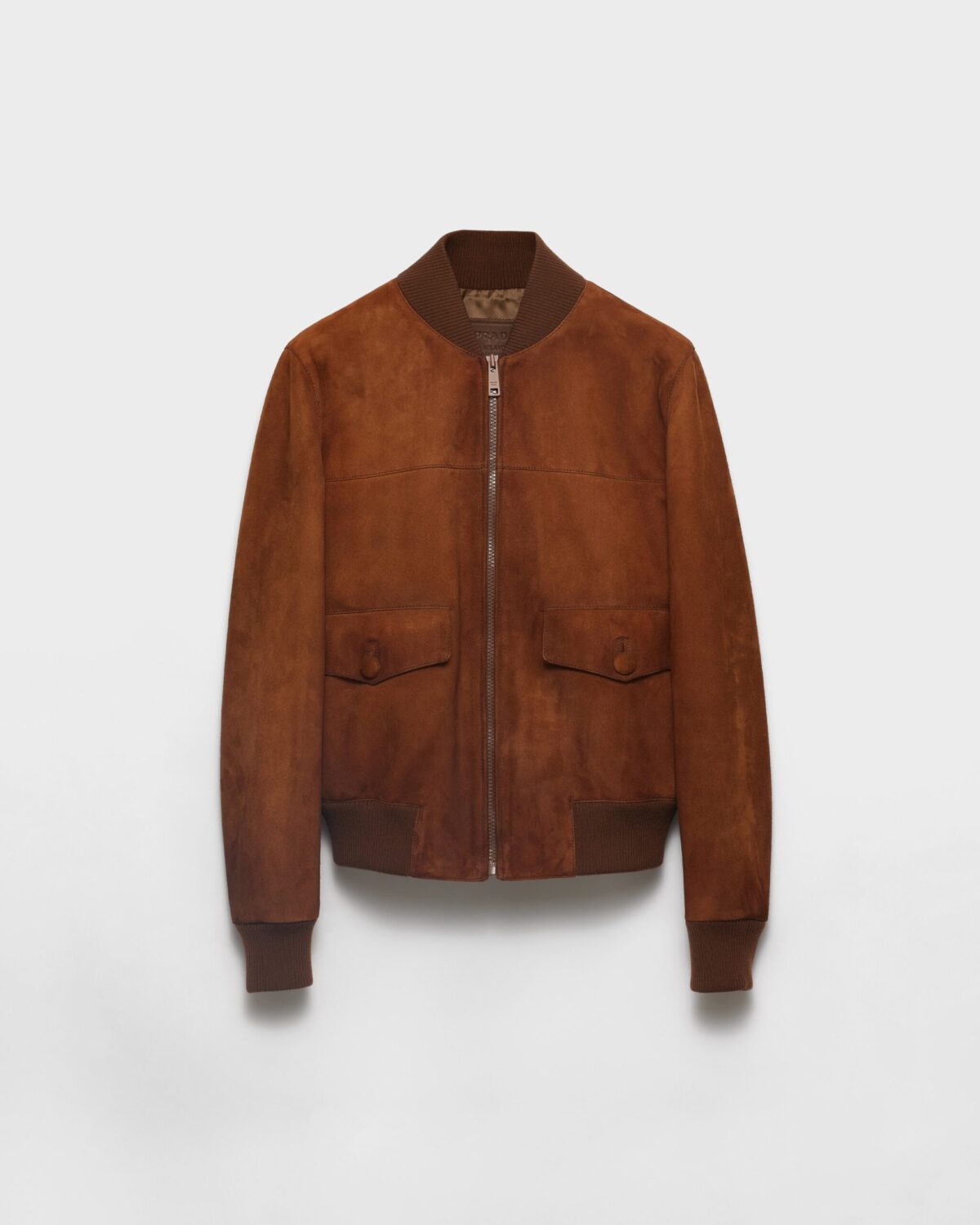 Suede Blouson Jacket