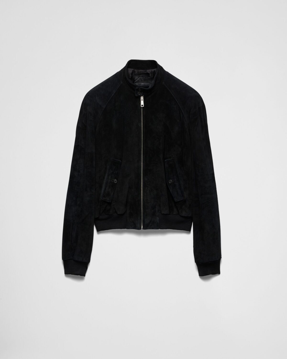 Suede Bomber Jacket