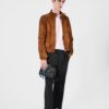 Suede Bomber Jacket