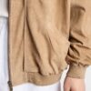 Suede Bomber Jacket