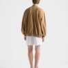 Suede Bomber Jacket
