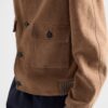 Suede Bomber Jacket