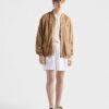 Suede Bomber Jacket