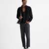 Suede Bomber Jacket