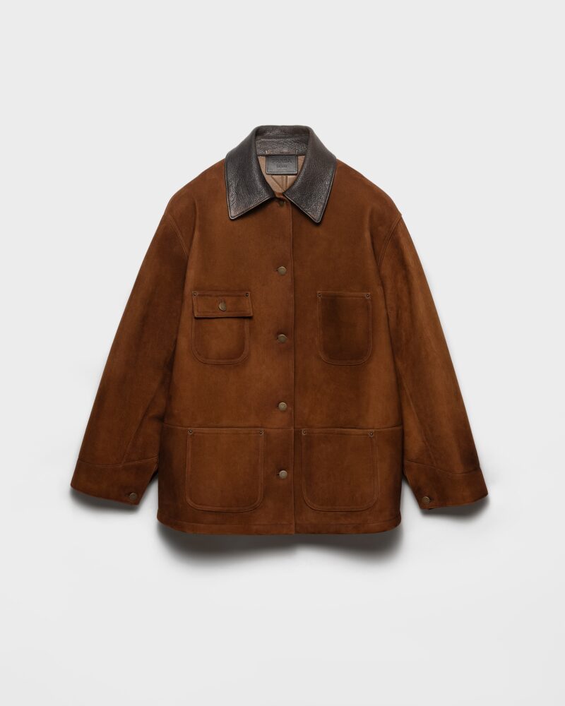 Suede Caban Jacket