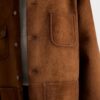Suede Caban Jacket