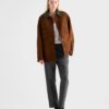 Suede Caban Jacket