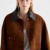 Suede Caban Jacket