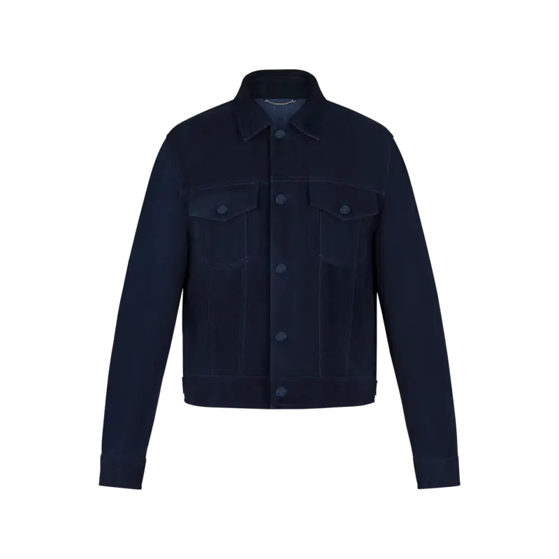 Suede Denim Jacket