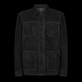 Suede Four Pocket Jacket