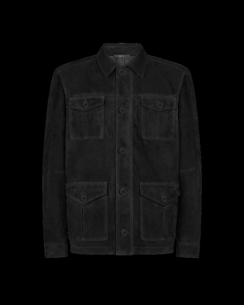 Suede Four Pocket Jacket