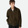 Suede Leather Blouson