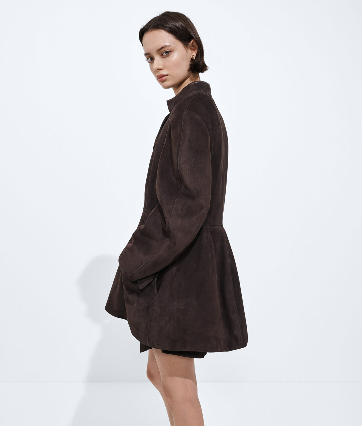 Suede Leather Jacket Intense Carrubo