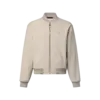 Suede Like Bomber Blouson