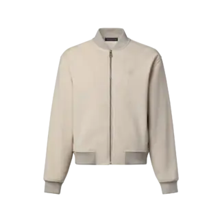 Suede Like Bomber Blouson