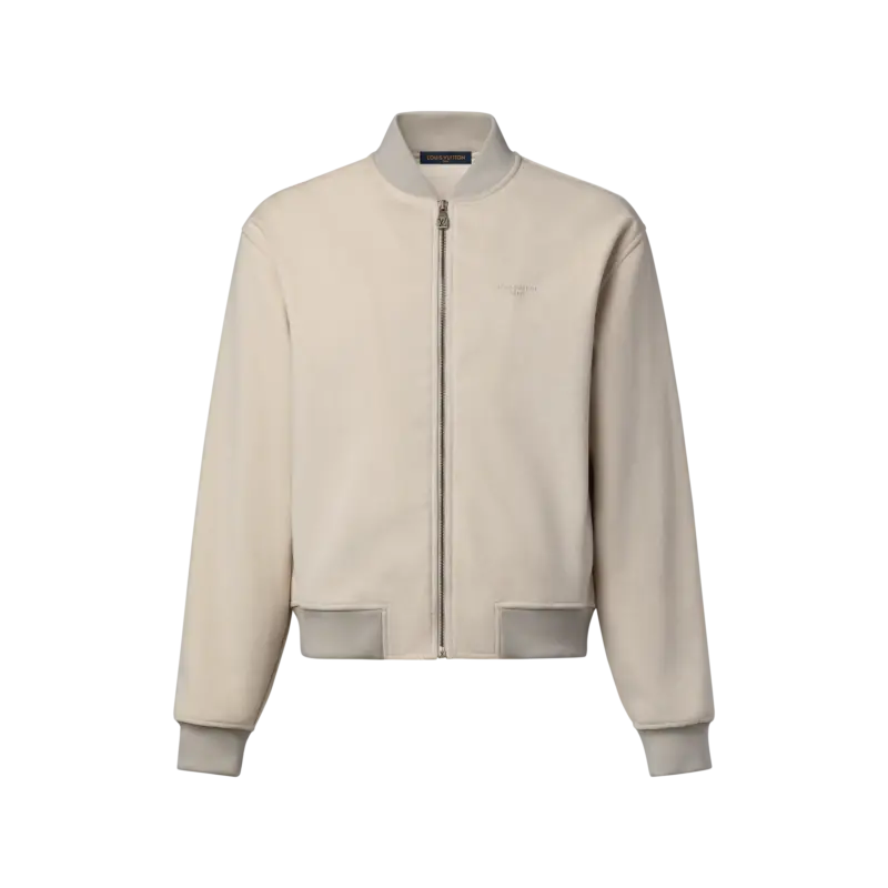 Suede Like Bomber Blouson