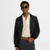 Suede Mix Blouson