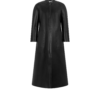 Supple Soft Nappa And Washed Duchesse Biker Coat
