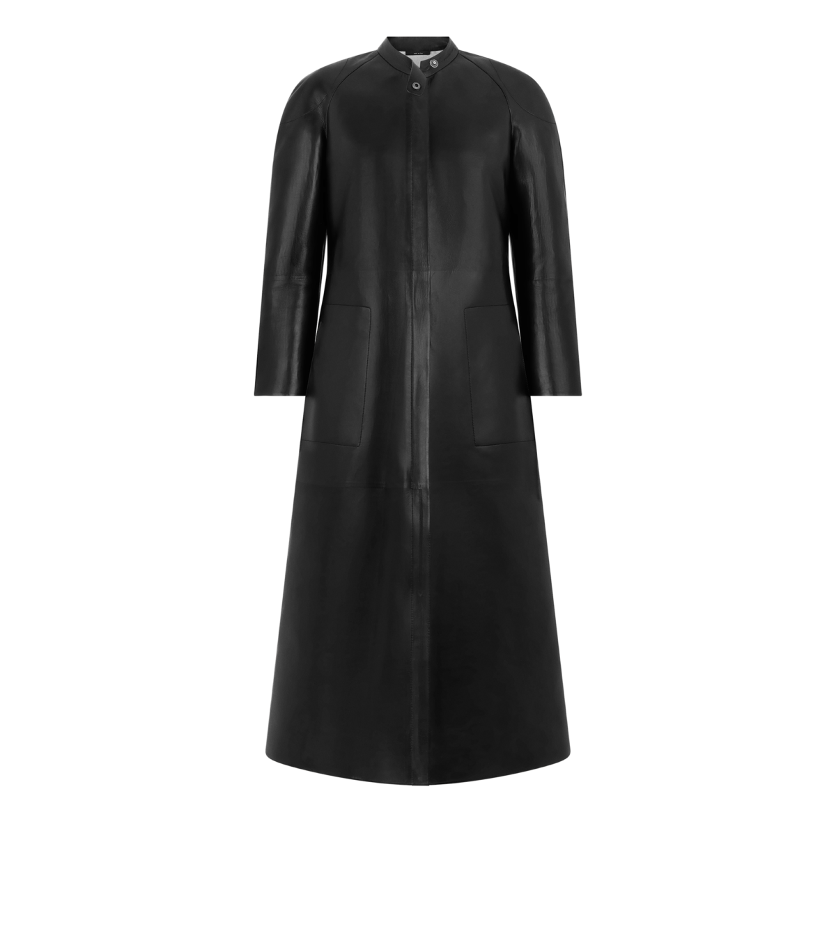 Supple Soft Nappa And Washed Duchesse Biker Coat