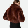 Toscana Shearling Cropped Blouson