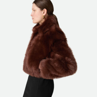 Toscana Shearling Cropped Blouson
