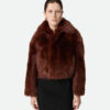 Toscana Shearling Cropped Blouson