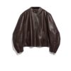 Treated Bull Leather Jacket