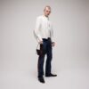 Treated Bull Leather Jacket