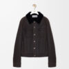 Trucker Jacket In Shearling