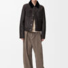 Trucker Jacket In Shearling