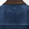 Trucker Jacket In Suede Goat Skin